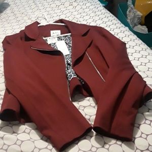 Maroon blazer